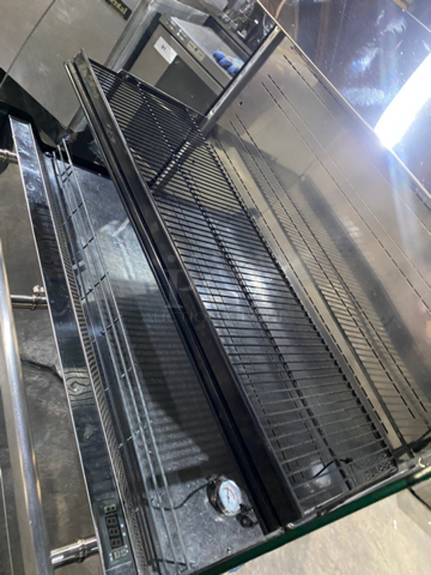 Omcan Commercial Refrigerated Grab-N-Go Open Display Case! All Stainless Steel Body! On Casters! Model: RSCN0200 110V 60HZ 1 Phase - Image 5 of 11