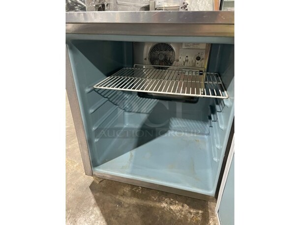 Delfield Enodis Commercial Single Door Lowboy/Worktop Cooler! All Stainless Steel! On Casters! MODEL:406-STAR2 SN:0510036100557-T 115V! - Image 5 of 7