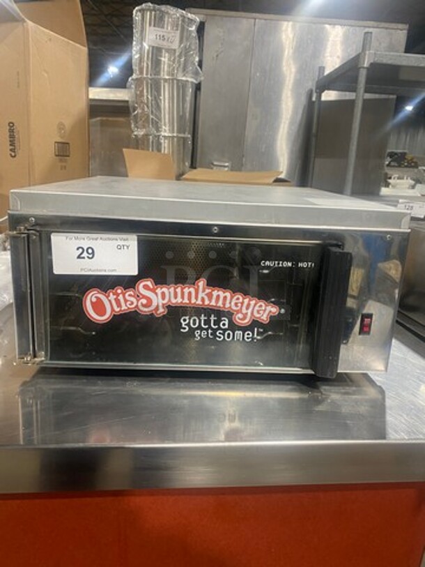 Otis Spunk Meyer Commercial Countertop Convection Cookie Baking Oven! All Stainless Steel! Model: OS1 SN: C0060260 120V