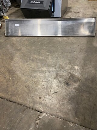 Solid Stainless Steel Shelf!
