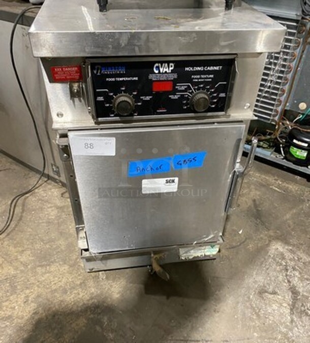 Winston Industries Commercial Single Door Food Warming/Holding Cabinet! All Stainless Steel! Model: HA4003GE SN: 20040819020 120V 1 Phase - Image 1 of 8