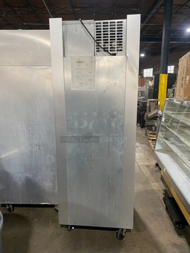 Traulsen Commercial Single Door Reach In Cooler! All Stainless Steel! On Casters! Working When Removed! Model: G10010 SN: T92741C15 115V - Image 2 of 9