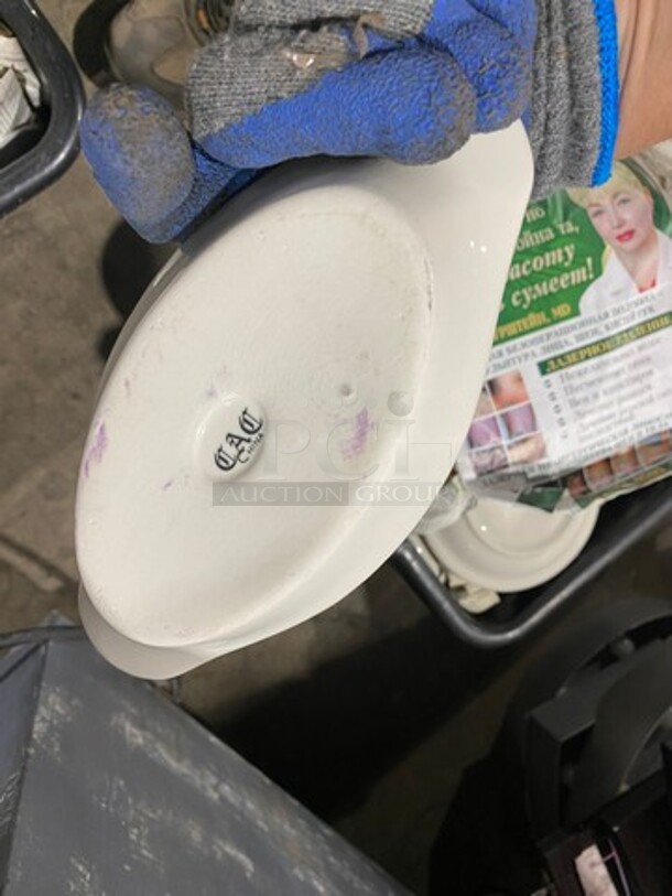 ALL ONE MONEY! White Ceramic Miscellaneous Dishes! - Image 5 of 7