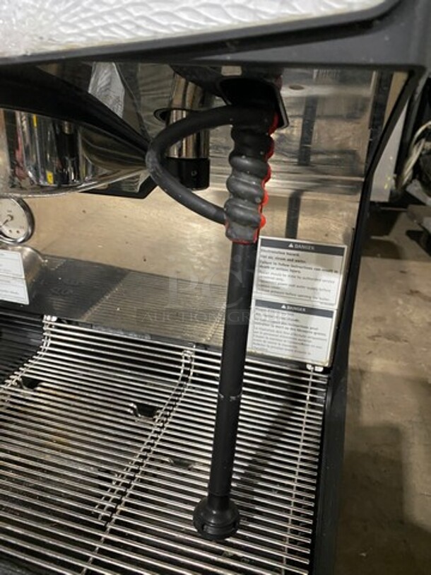 WOW! LATE MODEL! Dunkin Donuts Edition! Schaerer Commercial Countertop 2 Group Espresso Machine! With Steam Lines! Stainless Steel! On Small Legs! - Image 8 of 9