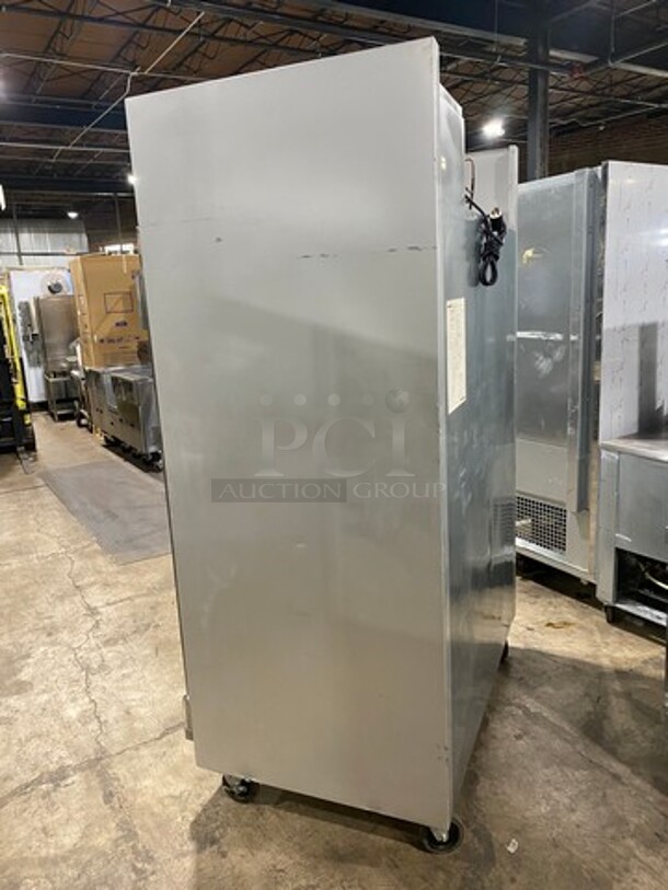 Traulsen Commercial 2 Door Reach In Refrigerator! With Poly Coated Racks! All Stainless Steel! Model: G20010 SN: T64758B04 115V 60HZ 1 Phase - Image 3 of 9
