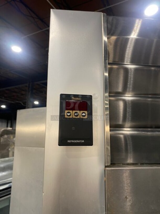 Traulsen Commercial Single Door Reach In Cooler! All Stainless Steel! On Casters! Working When Removed! Model: G10010 SN: T92741C15 115V - Image 8 of 9