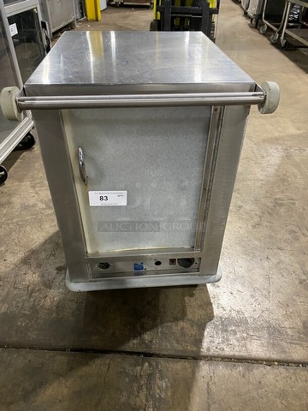 Commercial Enclosed Pan Transport Rack! All Stainless Steel! On Casters!