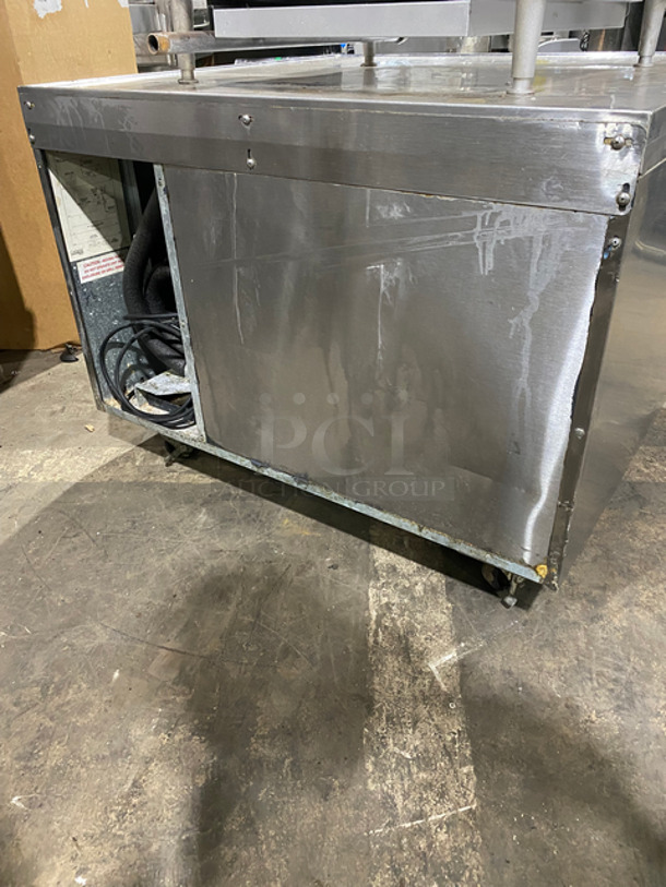 Continental Commercial Refrigerated 2 Drawer Chef Base! All Stainless Steel! On Casters! - Image 4 of 8