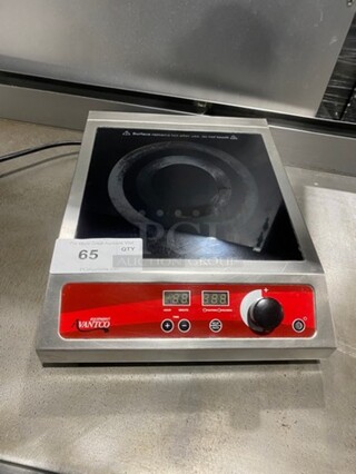 Avantco Counter Top Single Induction Burner Cook Top! Model IC1800! 120V 1 Phase! 