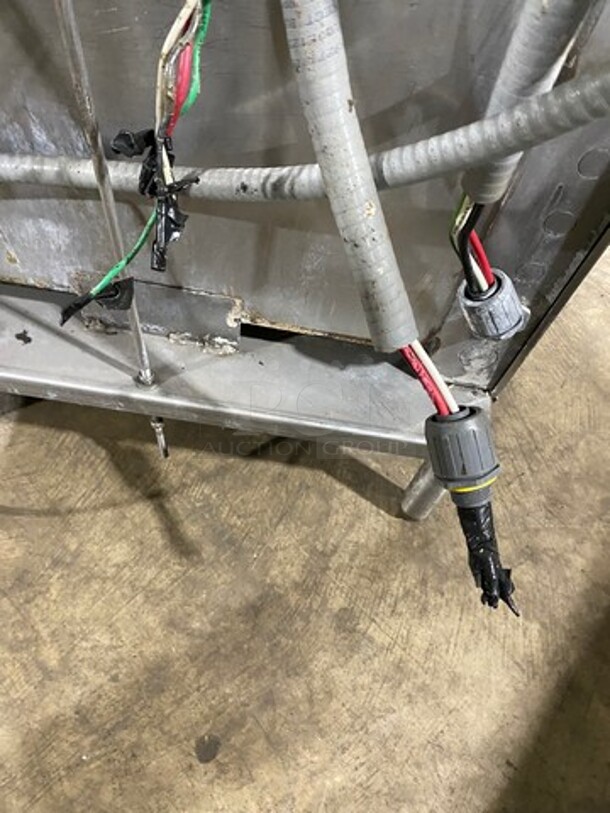 FAB! Hobart Commercial Pass-Through Heavy-Duty Dishwasher! All Stainless Steel! On Legs! Model: AM15 SN: 231100736 208/240V 60HZ 3 Phase - Image 10 of 10