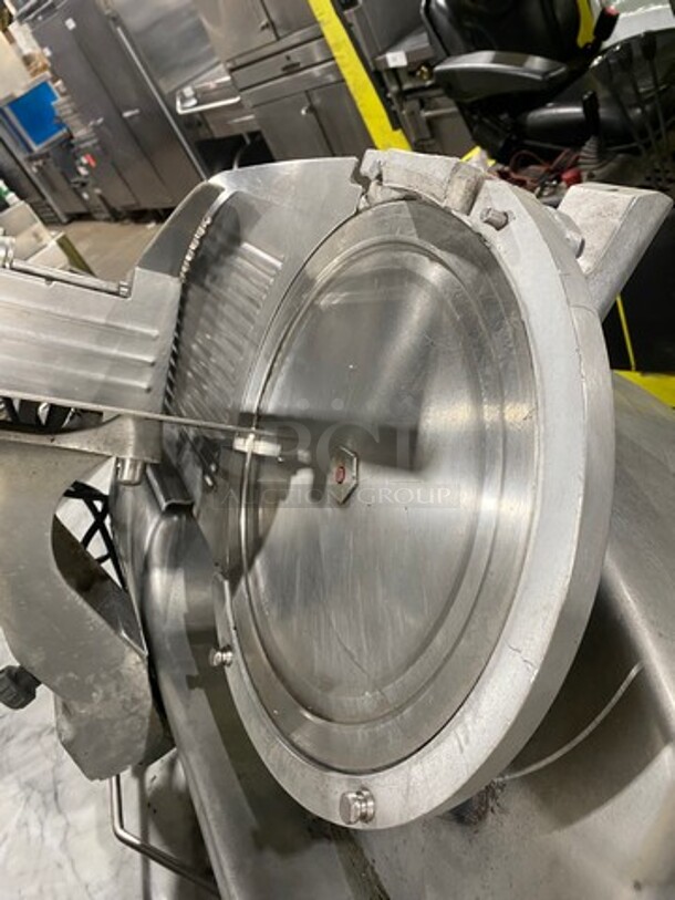 Hobart Commercial Countertop Deli/ Meat Slicer! All Stainless Steel! Model: 2712 SN: 561207821 120V - Image 5 of 8