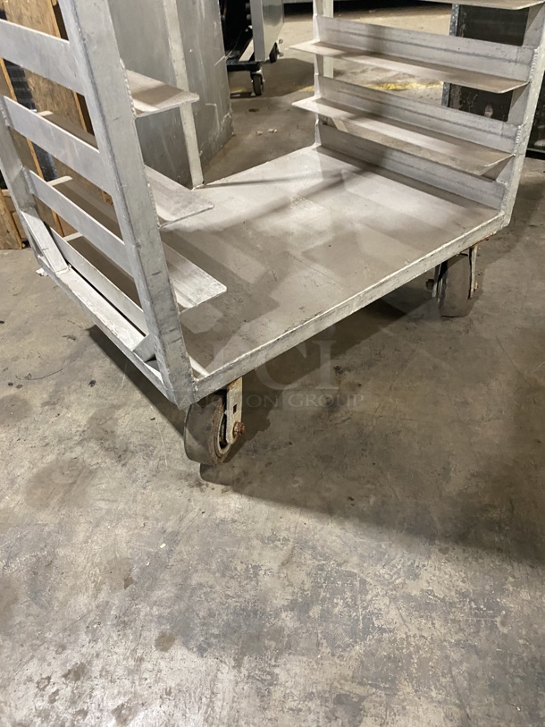 Metal Commercial Pan Transport Rack on Commercial Casters! - Image 4 of 4