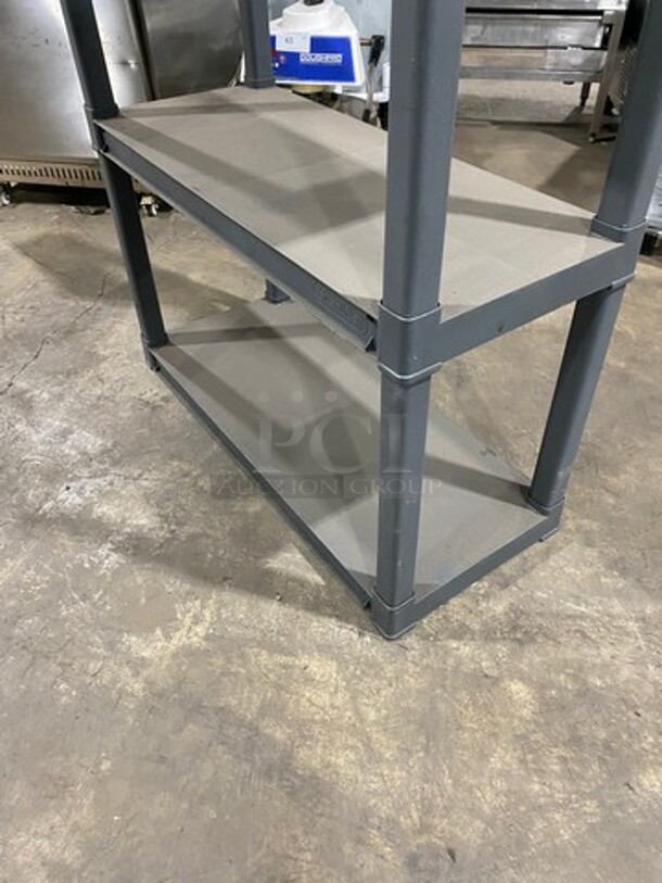 Sterilite Grey Poly Shelf! - Image 5 of 5