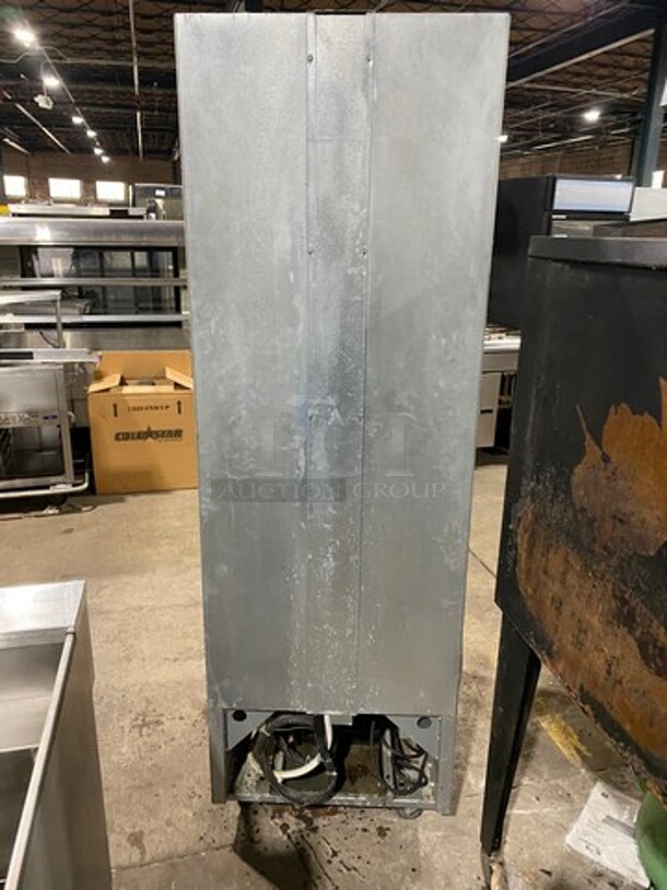 Delfield Commercial Single Door Reach In Freezer! With Poly Coated Racks! All Stainless Steel! On Casters! Model: VFR1S SN: BBS593662T 115V 60HZ 1 Phase - Image 4 of 9