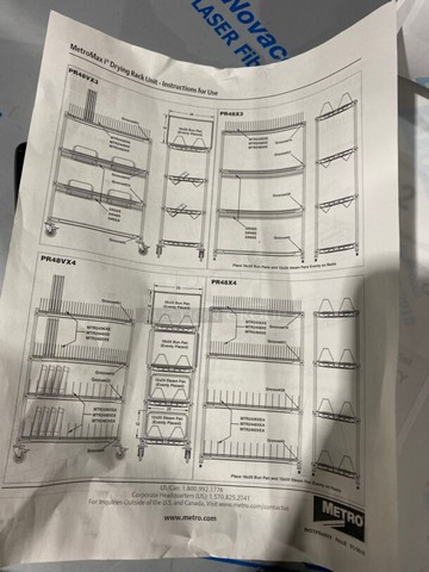 NEW! IN THE BOX! Metro Max Drying Rack Unit! - Image 6 of 6
