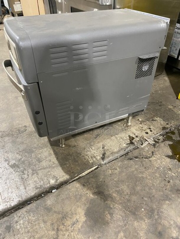 LATE MODEL! 2018 Turbo Chef Commercial Countertop Rapid Cook Oven! On Small Legs! Model: NGO SN: NGOD45699 208/240V 60HZ 1 Phase - Image 3 of 8