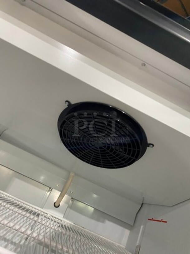 Metalfrio Commercial Single Door Reach In Cooler Merchandiser! With View Through Door! With Poly Coated Racks! Model: NG27CHC 120V - Image 6 of 8