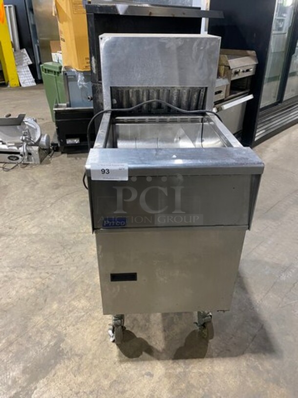 Pitco Commercial Electric Powered Crisp-N-Hold/Fry Warmer Dumping Station! With Backsplash! All Stainless Steel! On Legs! Model: PCF18 SN: E19KD070535 120V60HZ 1 Phase - Image 1 of 10