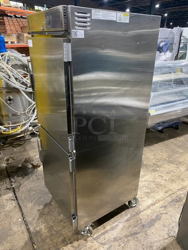 Cres Cor Commercial Electric Powered Split Door Roast-N-Hold Oven! All Stainless Steel! On Casters! Model: RO151FUA12DE4803Z SN: IBIJ0005120843 480V 60HZ 3 Phase - Image 2 of 10