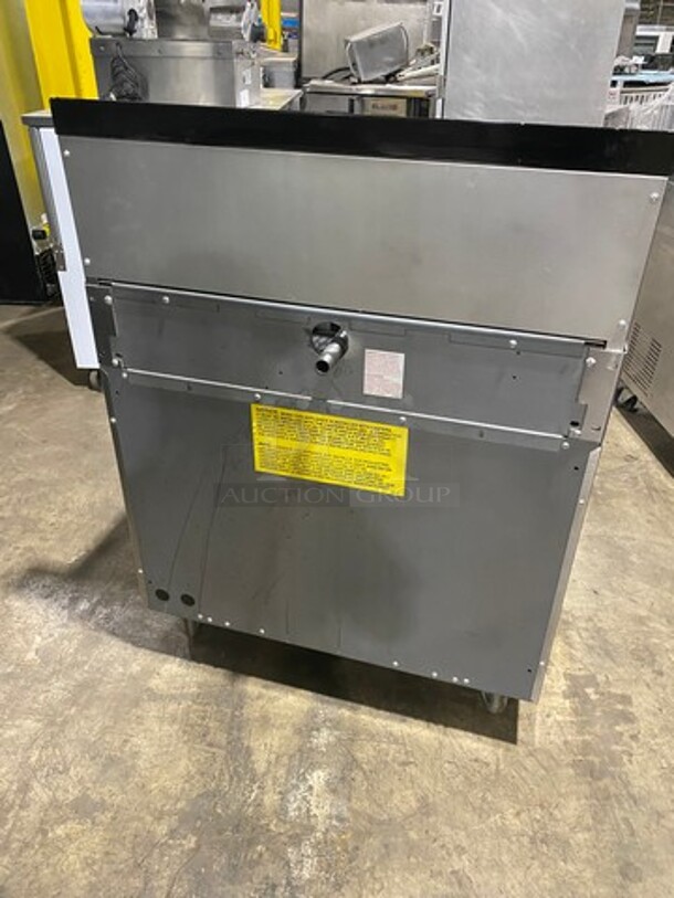 Garland Commercial Natural Gas Powered 4 Burner Stove! With Back Splash! With Oven Underneath! Metal Oven Rack! All Stainless Steel! On Casters! Model: M44R SN: 1601100100589 - Image 4 of 10