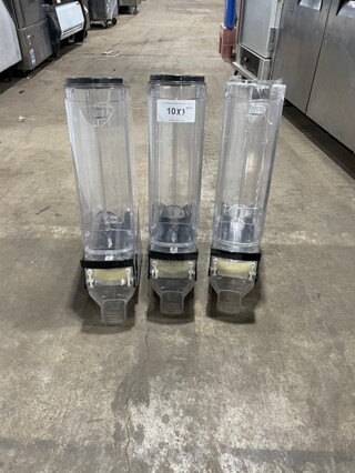 Gravity Bin Cereal Dispensers! 3X Your Bid! 
