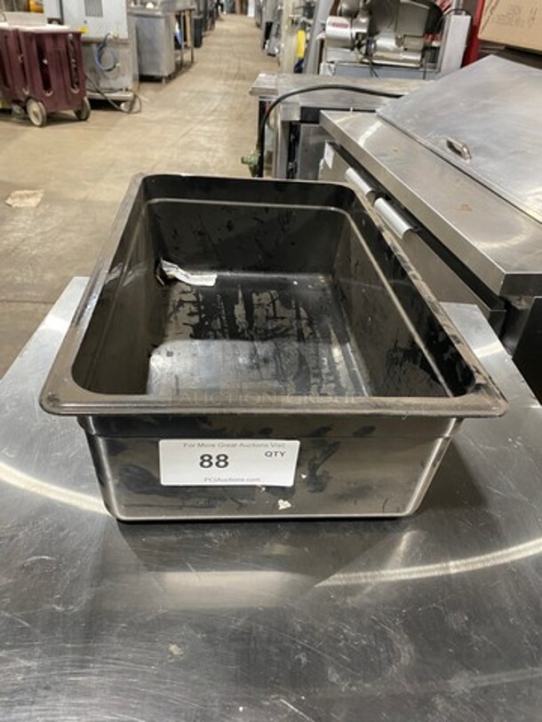 Cambro Black Poly Food Pan!