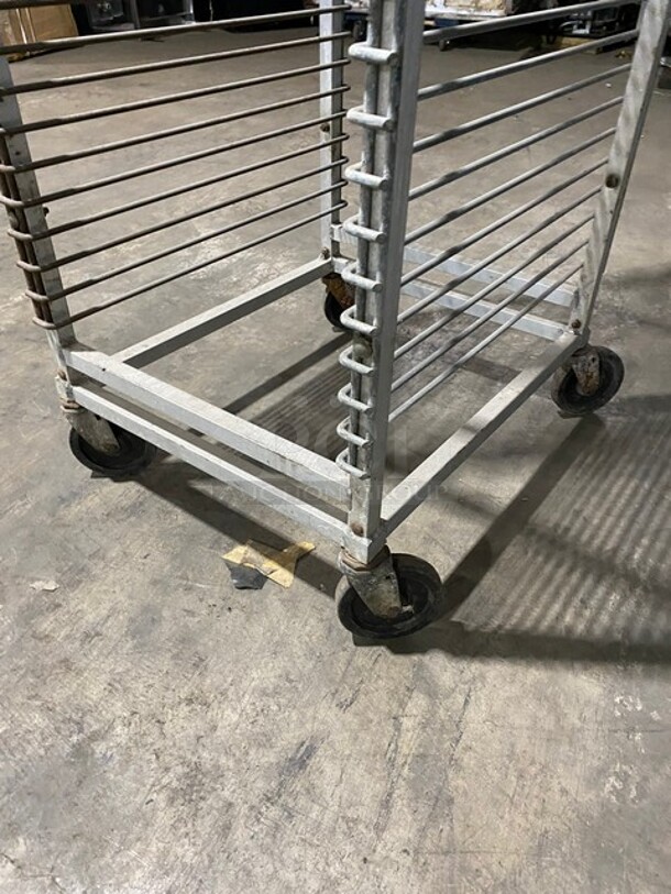 Heavy Duty Commercial 30 Pan Transport Rack! On Casters!  - Image 4 of 4
