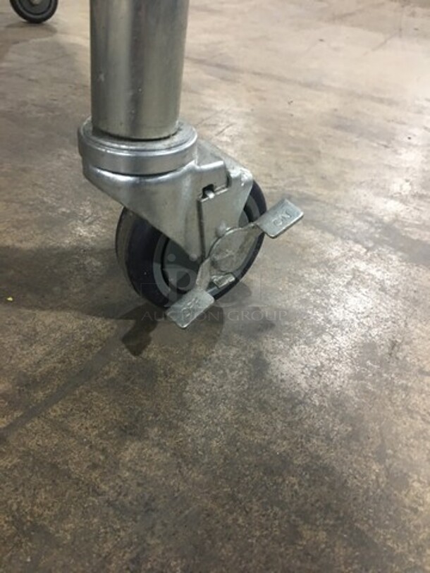 AMAZING! LATE MODEL! Vollrath Commercial Countertop Electric Powered Conveyor Pizza/ Baking Oven! On Legs! On Equipment Stand! With Storage Space Underneath! All Stainless Steel! On Casters! Model: JPO18 SN: L06001389542001 240V! Working When Removed! - Image 11 of 11