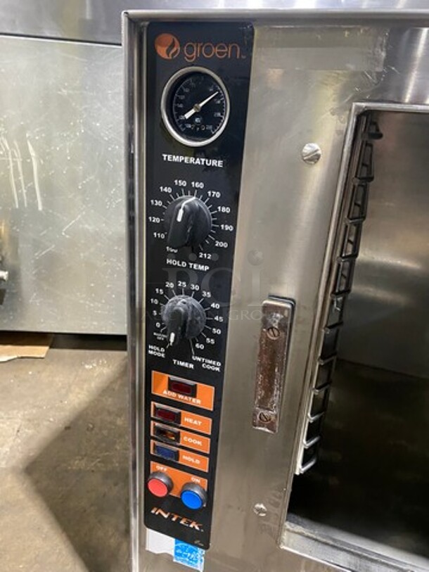 Groen Commercial Countertop Electric Powered Steam Cabinet! All Stainless Steel! INTEK SERIES! - Image 6 of 9
