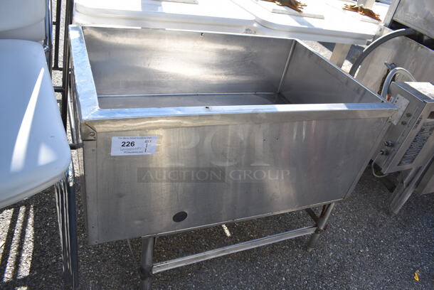 Stainless Steel Bin. 38x24x30 - Image 1 of 7