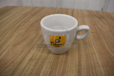 24 White Ceramic Mugs. 3x2.5x2.5. 24 Times Your Bid!