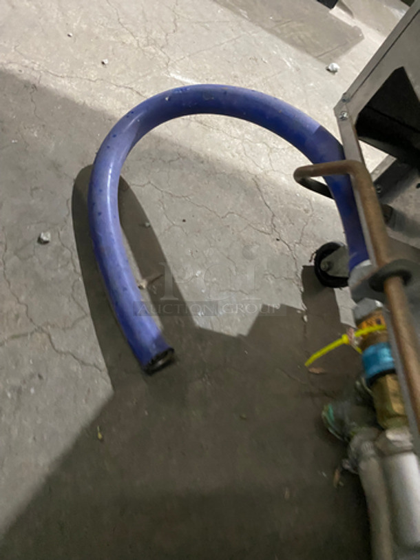 WOW! Pitco Commercial Natural Gas Powered 3 Bay Pasta Cooker! With Backsplash! All Stainless Steel! On Casters! Model: SRTG SN: G16AD007609 115V 60HZ - Image 11 of 12