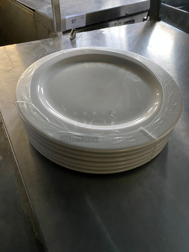 NEW! IN THE BOX! Tuxton 10" White Porcelain Plates! 3x Your Bid! - Image 5 of 9