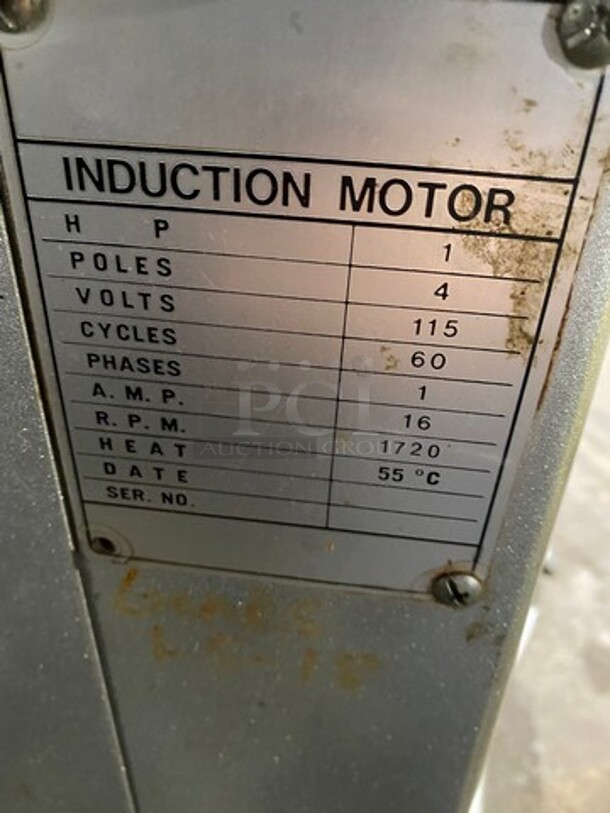 Anvil Commercial Planetary Mixer! Model: MIX7030 SN: 21254 110V 60HZ 1 Phase - Image 9 of 10