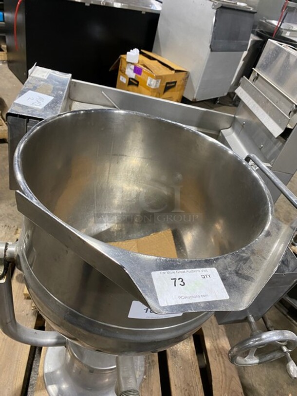 Groen Commercial Natural Gas Powered Soup Kettle! All Stainless Steel!  - Image 4 of 6