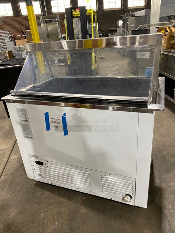 C Nelson Stainless Steel Commercial Floor Style Ice Cream Dipping Cabinet! MODEL BD6DIPRB 115V - Image 3 of 8