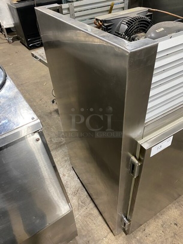 Commercial Countertop Single Door Refrigerator! With Poly Coated Racks! All Stainless Steel! - Image 2 of 7