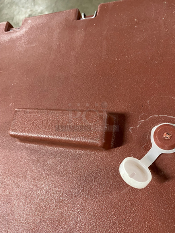 Cambro Insulated Beverage Dispenser/ Holder! With Side Handles! With Lid! - Image 6 of 6