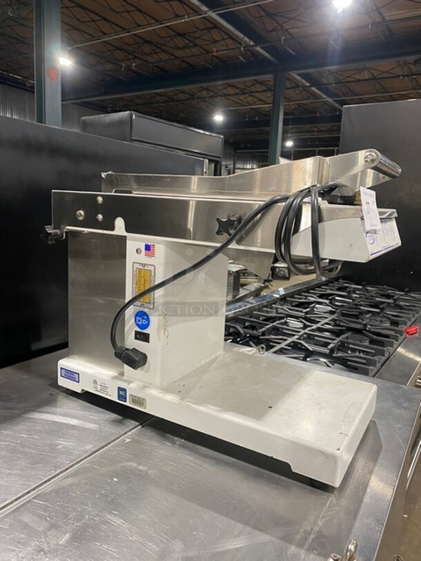 Oliver Commercial Countertop Mini Chip Slicer! Working When Removed! Model 738 SN:188984 115V 60HZ 1 Phase - Image 2 of 8