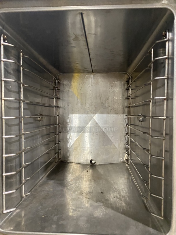 MARKET FORGE Stainless Steel Commercial Natural Gas Powered Double Deck Steam Cabinet! MODEL: EJ-10E SN:80713-10EE-3505 208V! - Image 6 of 11