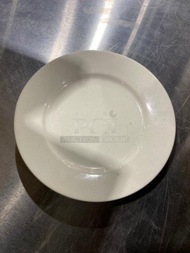 ALL ONE MONEY! Tuxton 8" White Porcelain Plates! - Image 4 of 5