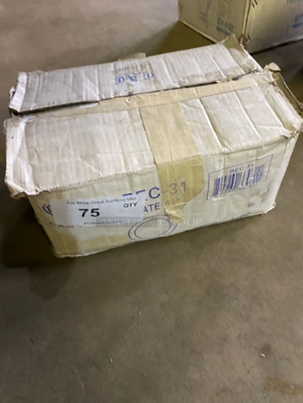 NEW! IN THE BOX! DAD 6" White Ceramic Plates! - Image 1 of 5