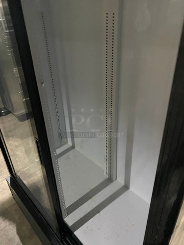 NICE! KOOL-IT 2 Door Refrigerated Display Cooler Merchandiser! With 2 Sliding View Through Doors! Model: KSM-42 SN: KSM42171113022 110V 60HZ - Image 5 of 8