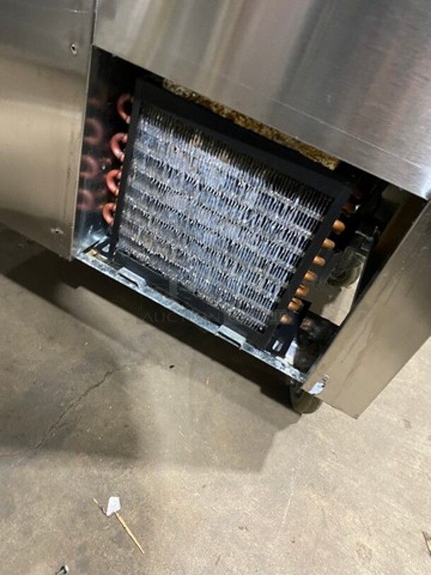 LATE MODEL! 2019 Cool Tech Commercial 2 Door Lowboy/ Worktop Cooler! Stainless Steel! On Casters! Model: CUST36LB SN: 025619 120V 60HZ 1 Phase - Image 8 of 8