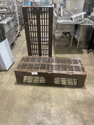 Cambro Brown Poly Dunnage Rack!