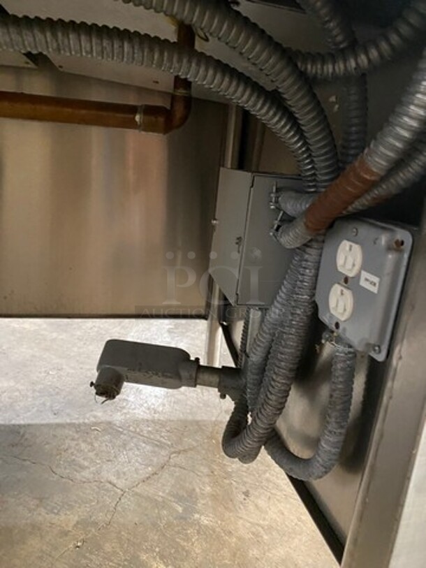 WELLS Electric Powered 8 Pan Steam Table! On Casters! Model HWSMP6D Serial BITTD1109A0164! 208V/60Hz 1 Phase - Image 9 of 9