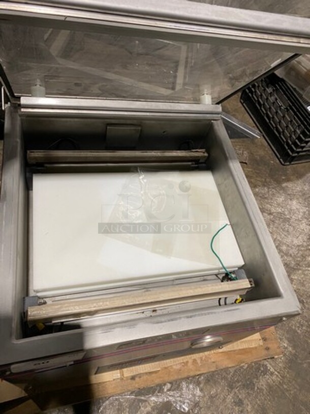 Sipromac Commercial Countertop Vacuum Sealer! Stainless Steel Body! Model: 350 SN: 00846 110V 60HZ 1 Phase - Image 5 of 8