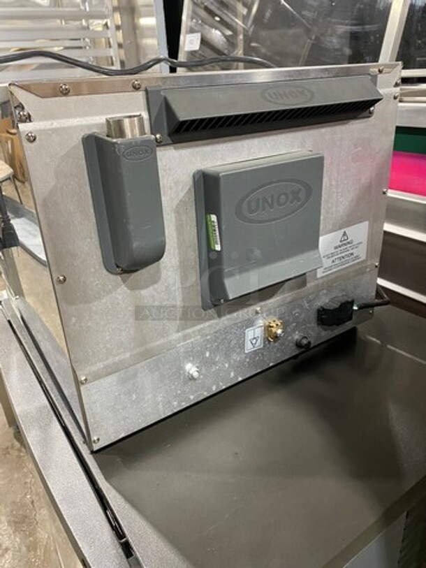 Cadco Unox Electric Powered Commercial Countertop Convection Oven! With View Through Door! Stainless Steel! WORKING WHEN REMOVED! Roberta Series Model: XAF003 - Image 4 of 8