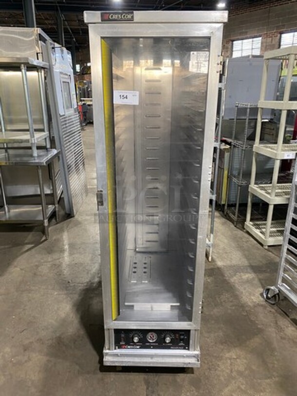 Cres Cor Commercial Insulated Warming/ Proofing Cabinet! With View Through Door! Holds Full Size Trays! All Stainless Steel! On Casters! Model: 1290007 SN: CJHK4304B 120V 60HZ 1 Phase