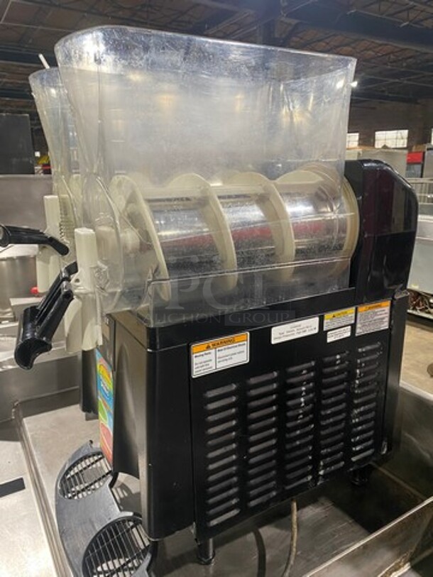 Bunn Commercial Countertop 2 Flavor Slushie/ Frozen Beverage Dispenser! Model: ULTRA2 SN: ULTR114944 120V 60HZ 1 Phase - Image 2 of 9